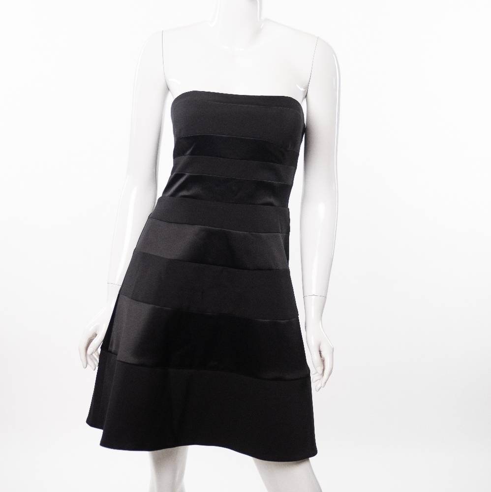 Jessica Simpson Strapless‎ Fit and Flare Panel Dress